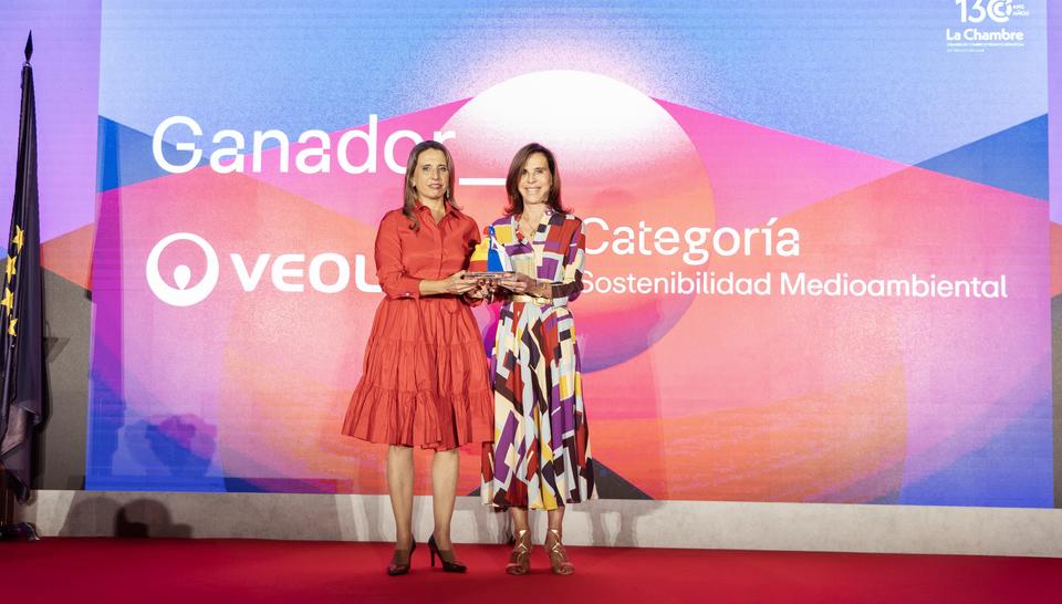 Veolia noticia Gala Anual de La Chambre 2025 premio