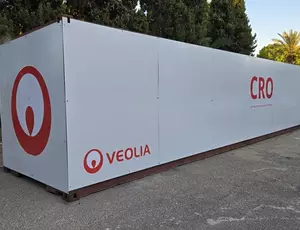 Veolia desalinización planta modular