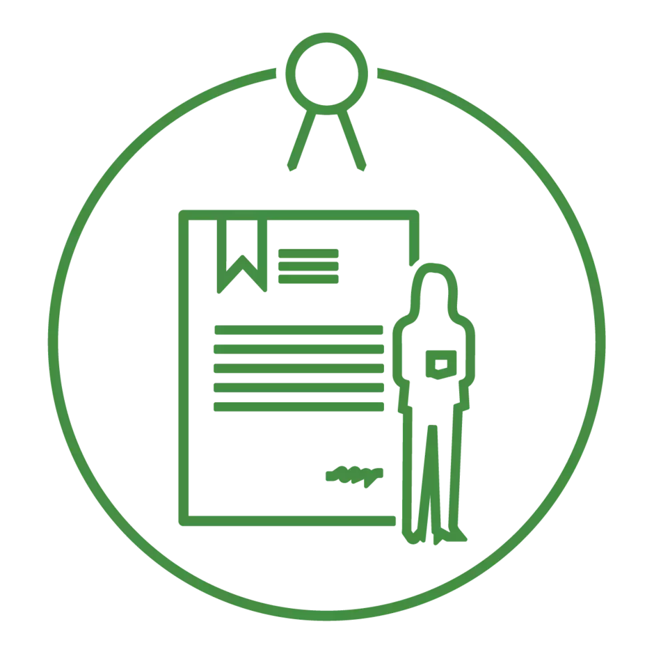 Icon forestgreen Licence Operate