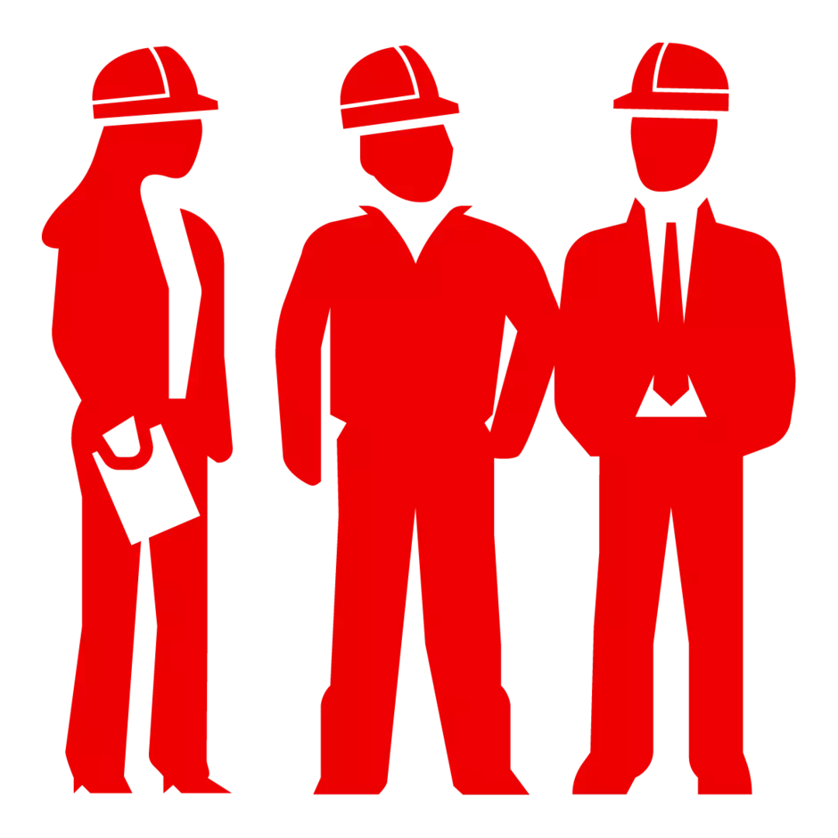 Red Group workers
