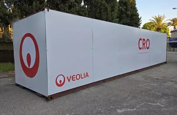 Veolia desalinización planta modular