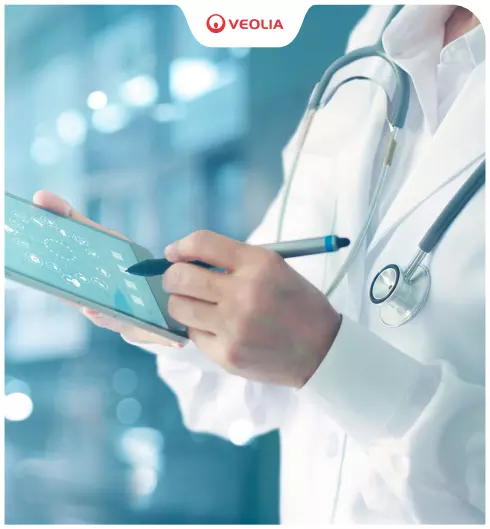 Veolia Folleto Comercial Hospitales Portada